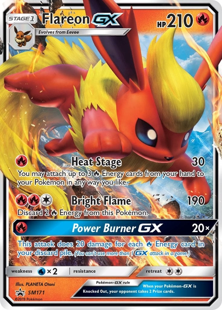 Image for Flareon GX - SM171 (SM171) (SM Promos) (SMP) - Pokemon