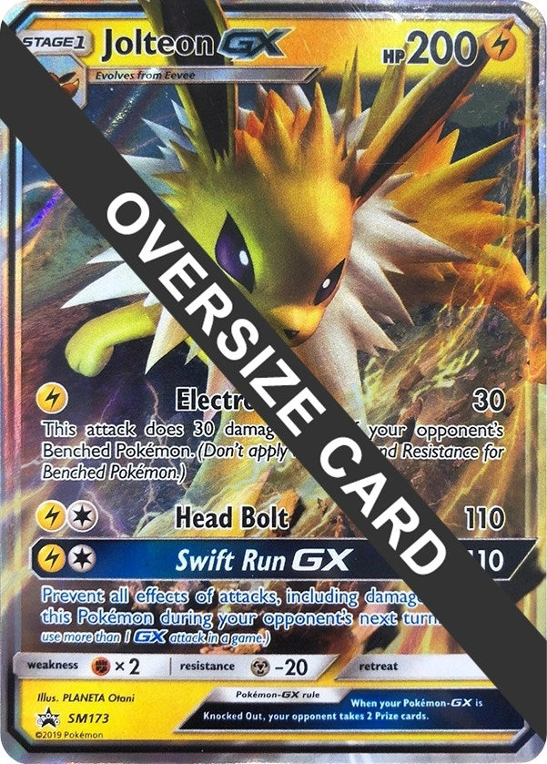 Image for Jolteon GX - SM173 (SM Black Star Promo) (SM173) (Jumbo Cards) (PR) - Pokemon