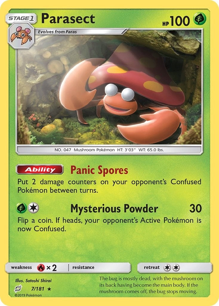 Image for Parasect (7/181) (SM - Team Up) (SM9) - Pokemon