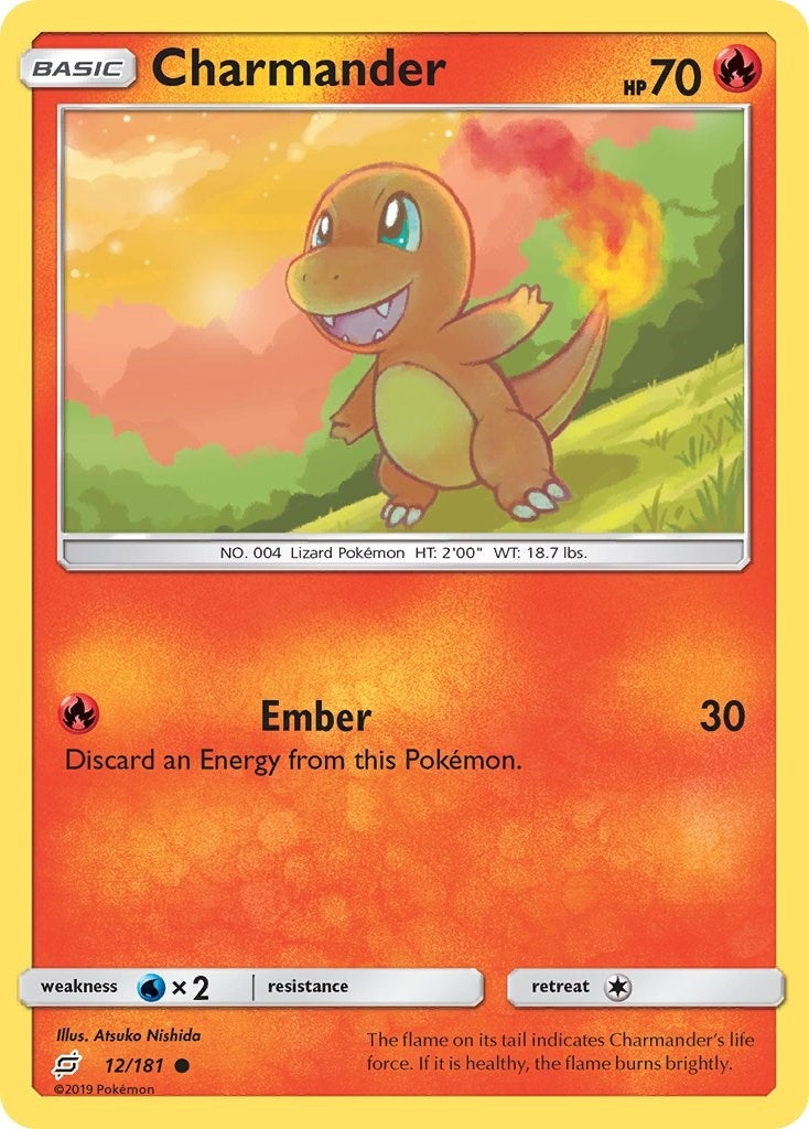 Image for Charmander (12) (12/181) (SM - Team Up) (SM9) - Pokemon