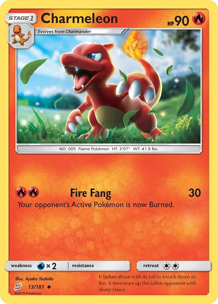 Image for Charmeleon (13/181) (SM - Team Up) (SM9) - Pokemon