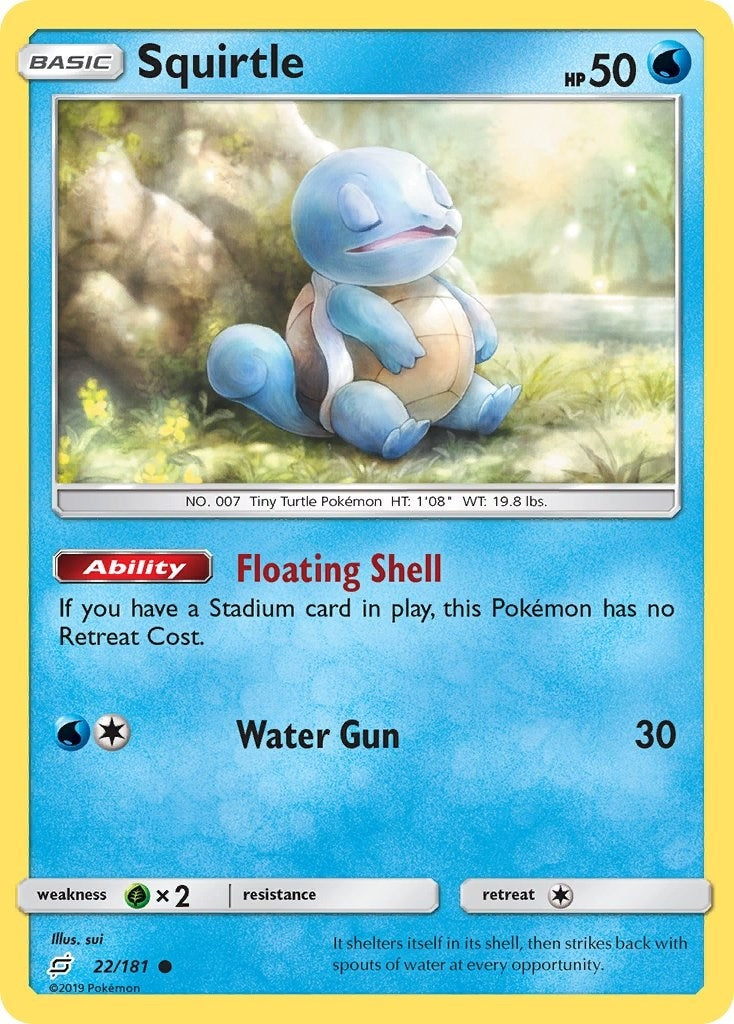 Image for Squirtle (22) (22/181) (SM - Team Up) (SM9) - Pokemon