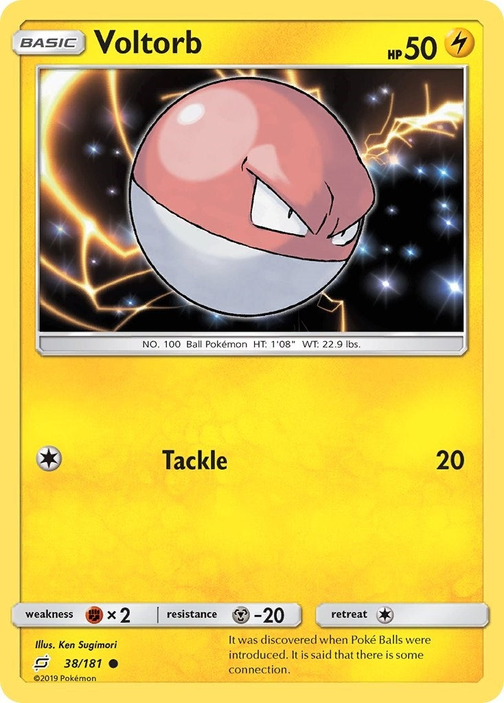 Image for Voltorb (38/181) (SM - Team Up) (SM9) - Pokemon