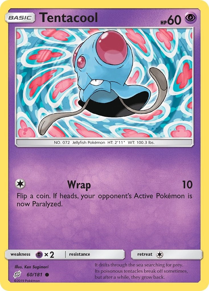 Image for Tentacool (60/181) (SM - Team Up) (SM9) - Pokemon