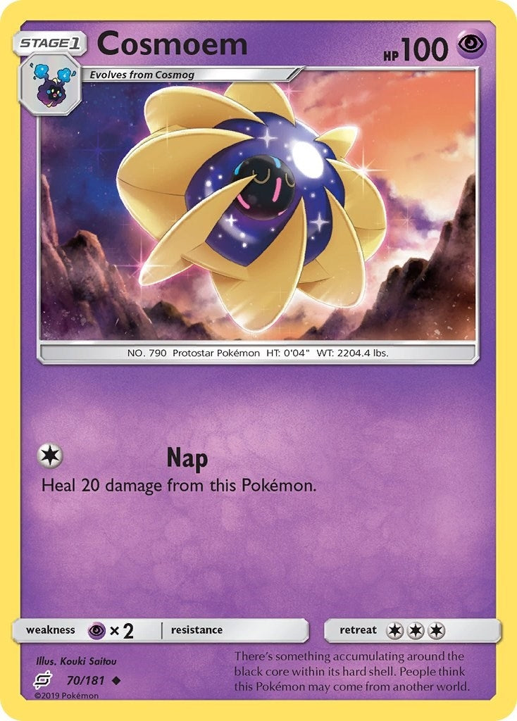 Image for Cosmoem (70/181) (SM - Team Up) (SM9) - Pokemon