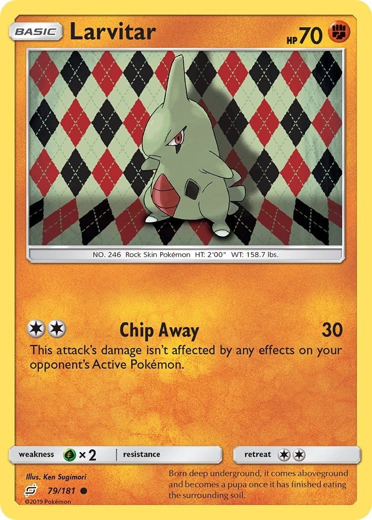 Image for Larvitar (79/181) (SM - Team Up) (SM9) - Pokemon