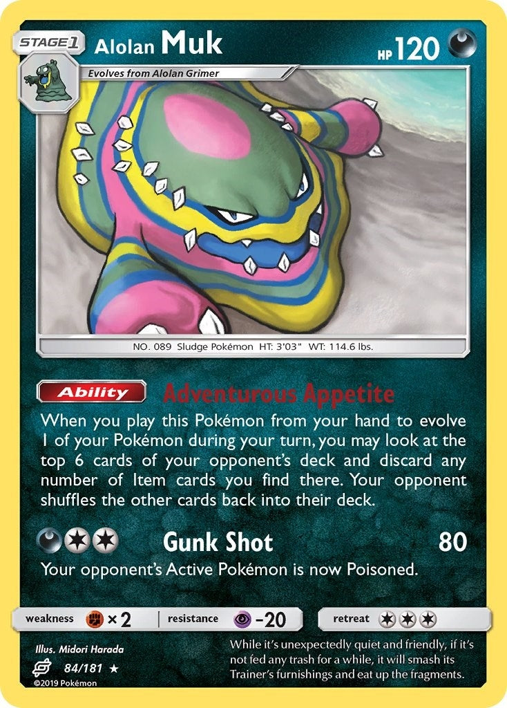 Image for Alolan Muk (84/181) (SM - Team Up) (SM9) - Pokemon