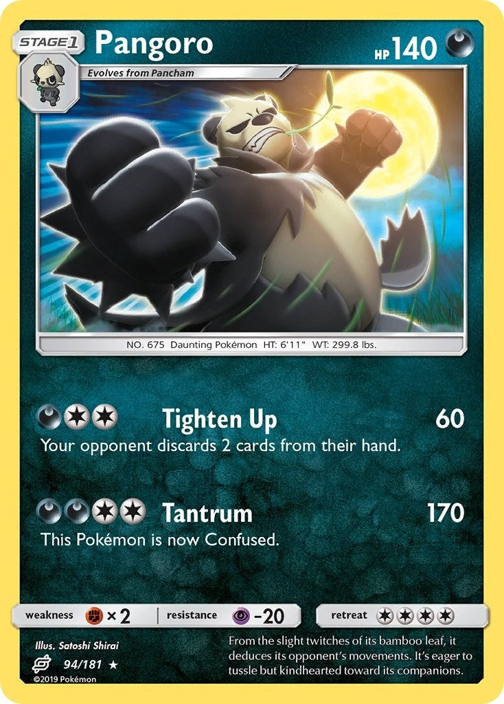Image for Pangoro (94/181) (SM - Team Up) (SM9) - Pokemon