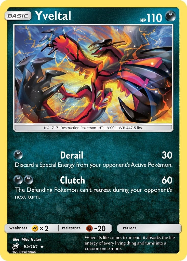 Image for Yveltal (95/181) (SM - Team Up) (SM9) - Pokemon