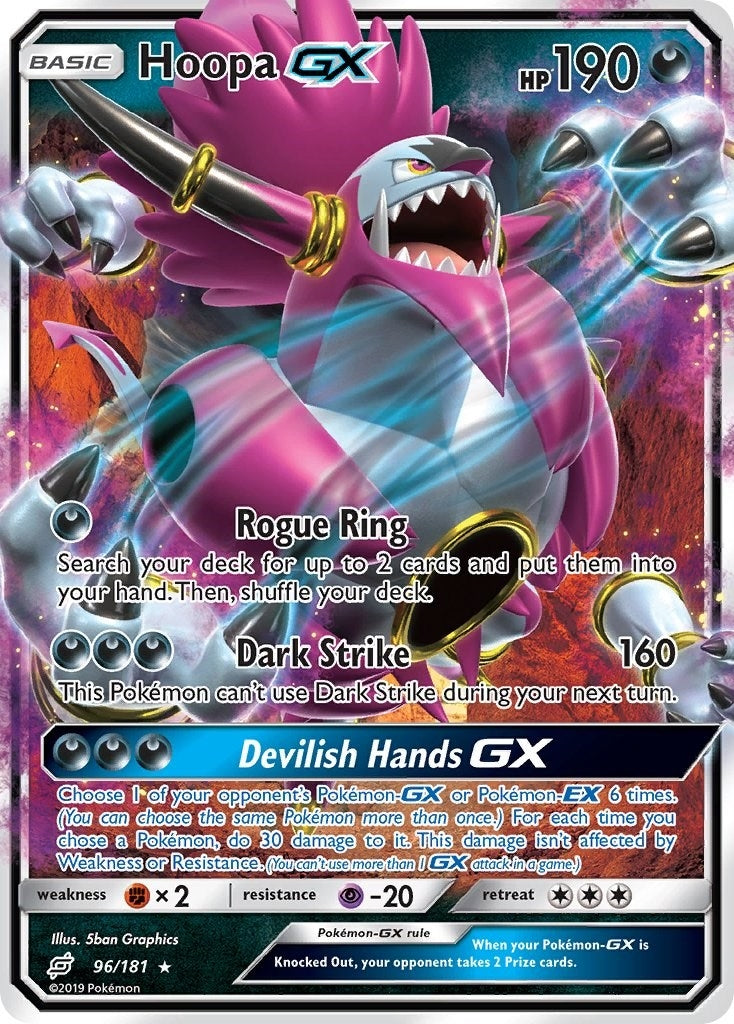 Image for Hoopa GX (96/181) (SM - Team Up) (SM9) - Pokemon