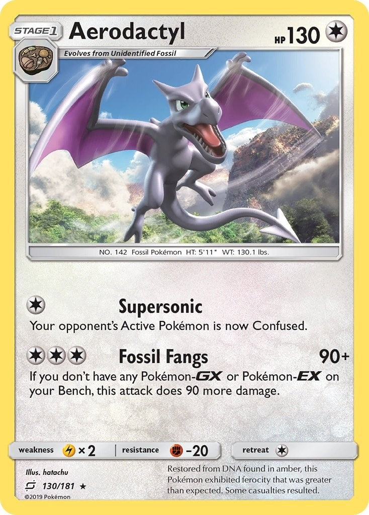 Image for Aerodactyl (130/181) (SM - Team Up) (SM9) - Pokemon