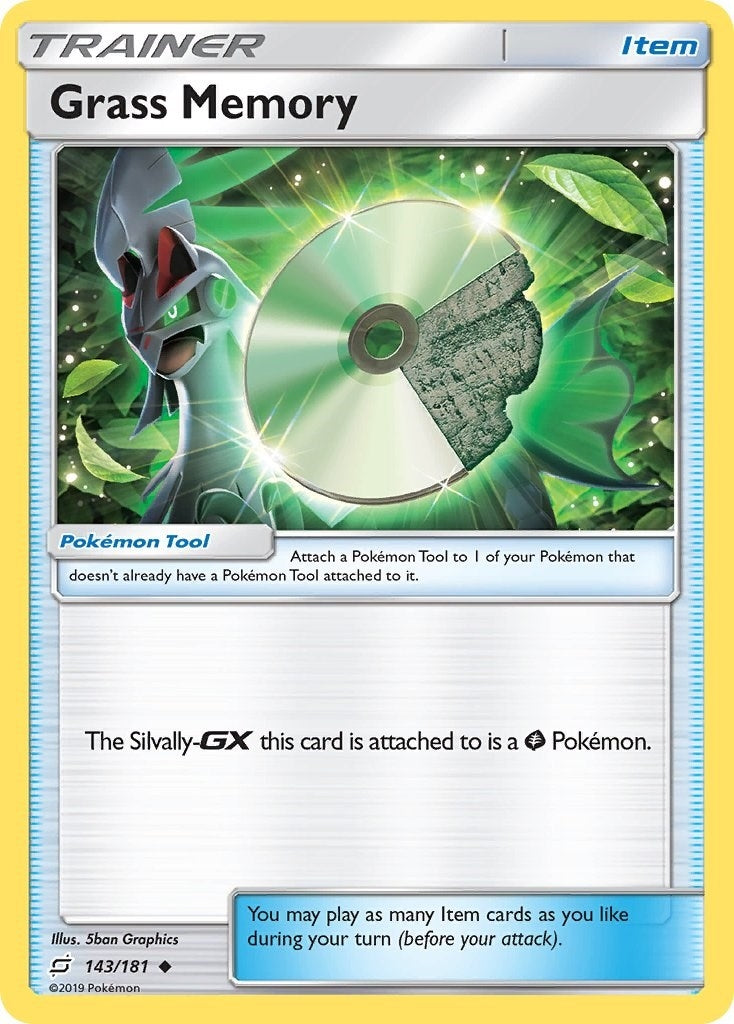 Image for Grass Memory (143/181) (SM - Team Up) (SM9) - Pokemon