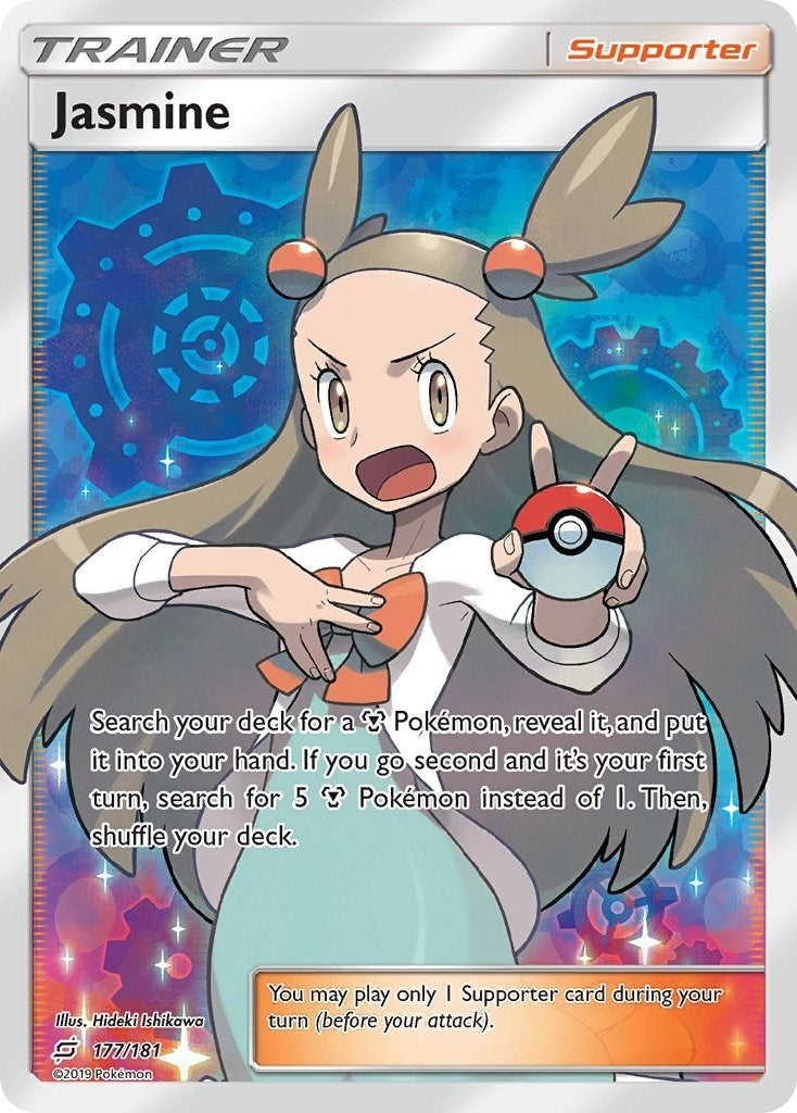 Image for Jasmine (Full Art) (177/181) (SM - Team Up) (SM9) - Pokemon