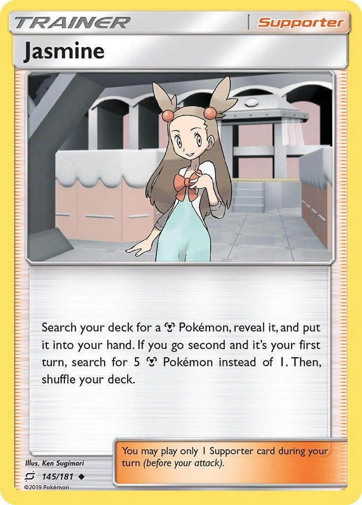 Image for Jasmine (145/181) (SM - Team Up) (SM9) - Pokemon