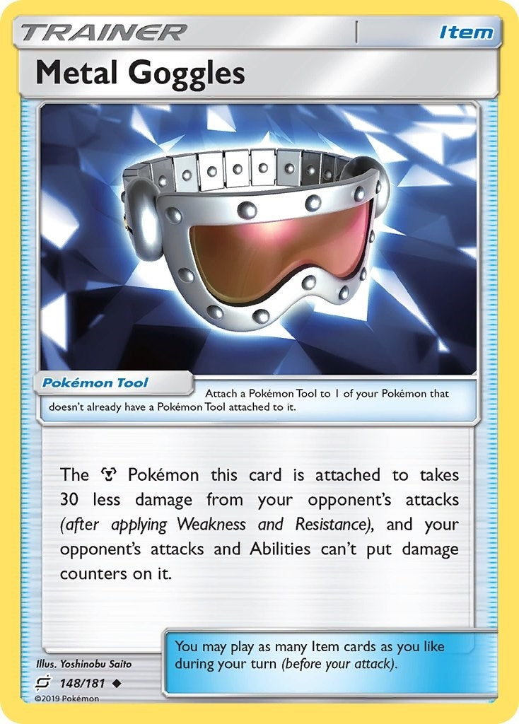 Image for Metal Goggles (148/181) (SM - Team Up) (SM9) - Pokemon