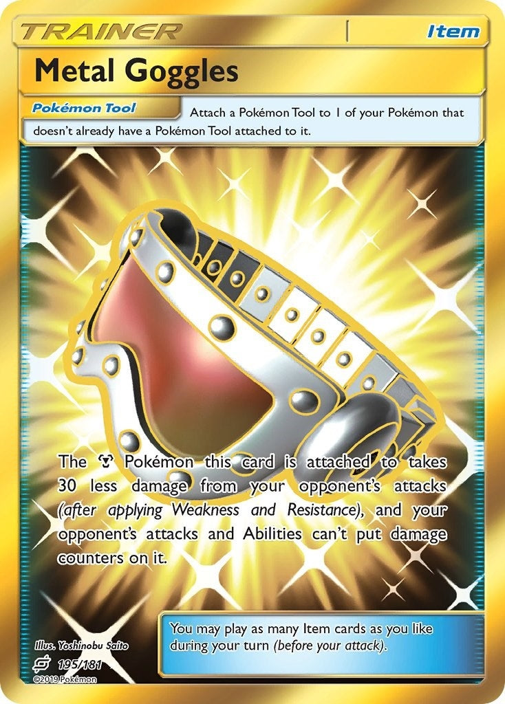 Image for Metal Goggles (Secret) (195/181) (SM - Team Up) (SM9) - Pokemon