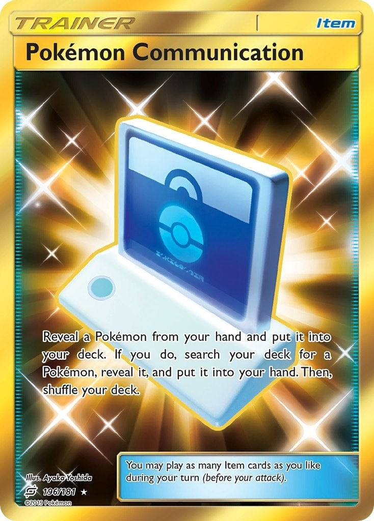 Image for Pokemon Communication (Secret) (196/181) (SM - Team Up) (SM9) - Pokemon