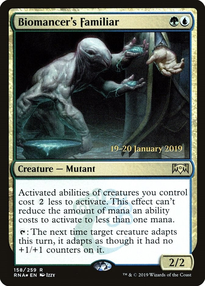 Biomancer's Familiar (158) (Prerelease Cards)