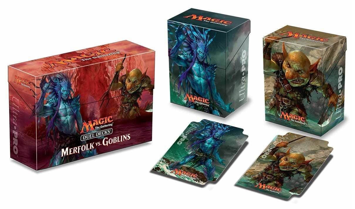 Image for Duel Decks: Merfolk vs. Goblins Duel Deck Box for Magic - Deck Boxes