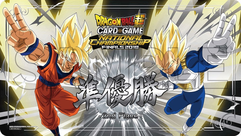 Image for Dragon Ball Super: National Championship Finals 2018 - 2nd Place Playmat - Playmats