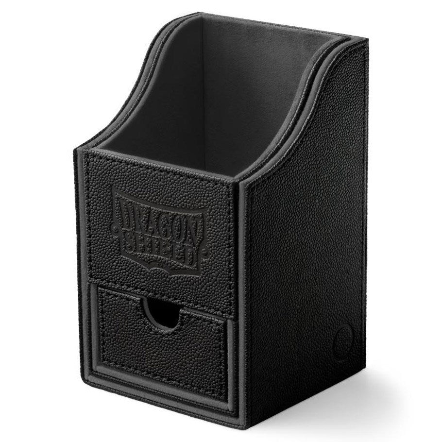 Image for Dragon Shield Nest Plus Deck Box - Black/Black (Holds 100+) - Deck Boxes