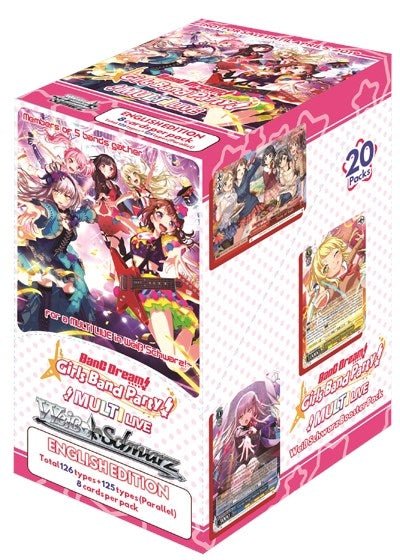 Image for BanG Dream! Girls Band Party! MULTI LIVE Booster Box - Weiss Schwarz