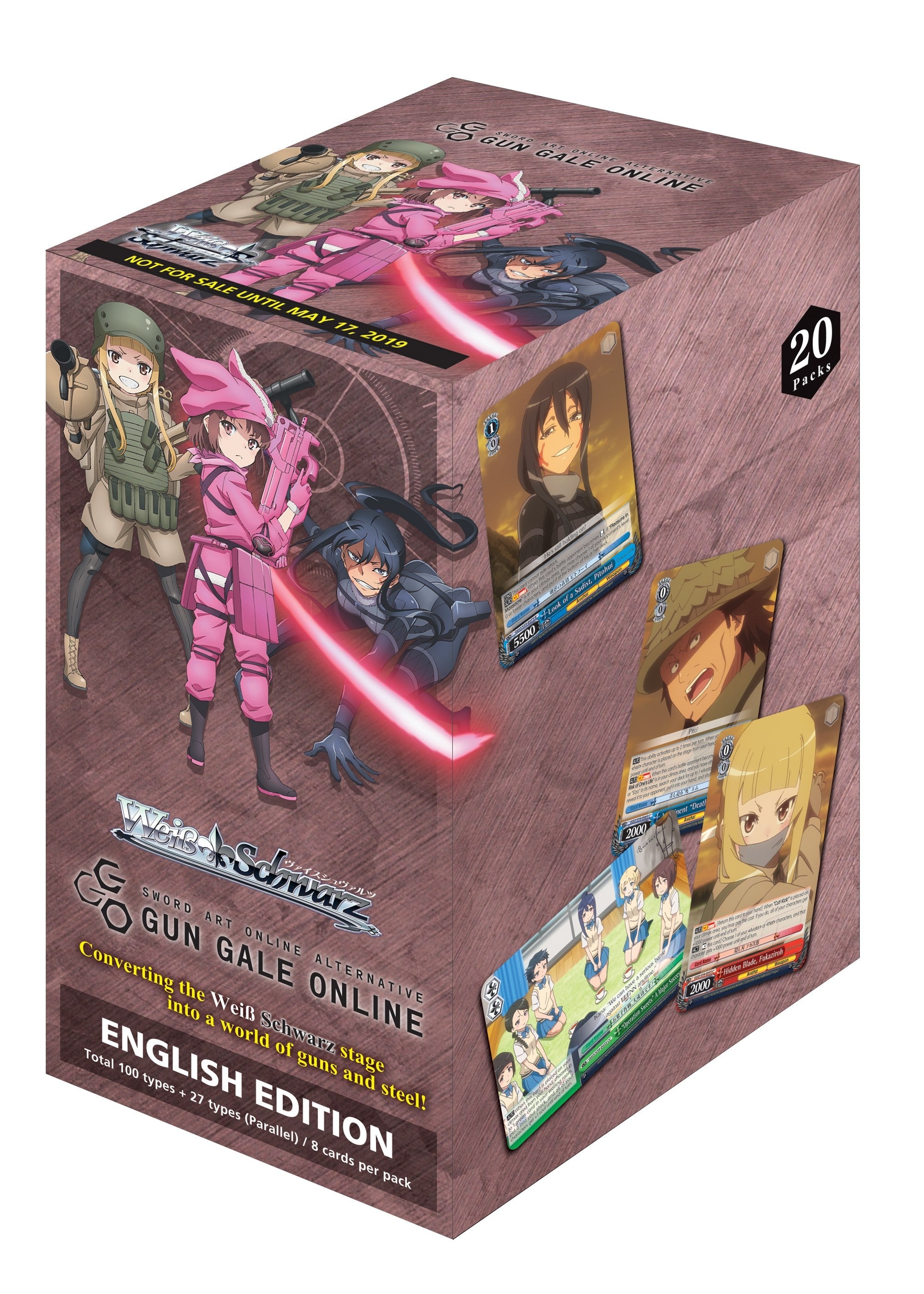 Image for SAO Alternative: Gun Gale Online Booster Box - Weiss Schwarz