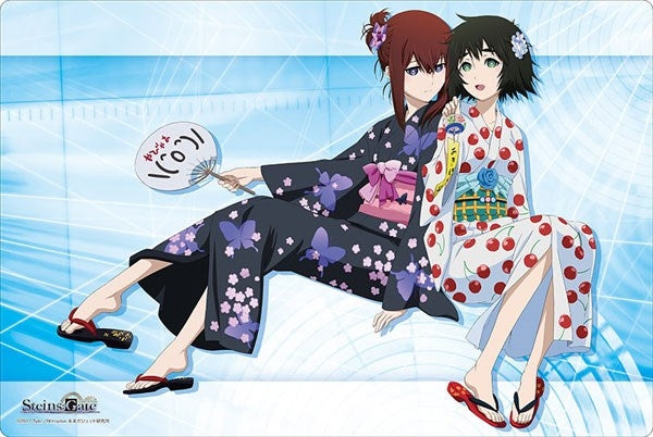 Image for Bushiroad Rubber Mat Collection Vol.256: STEINS;GATE - Kurisu & Mayuri (Yukata ver.) - Playmats
