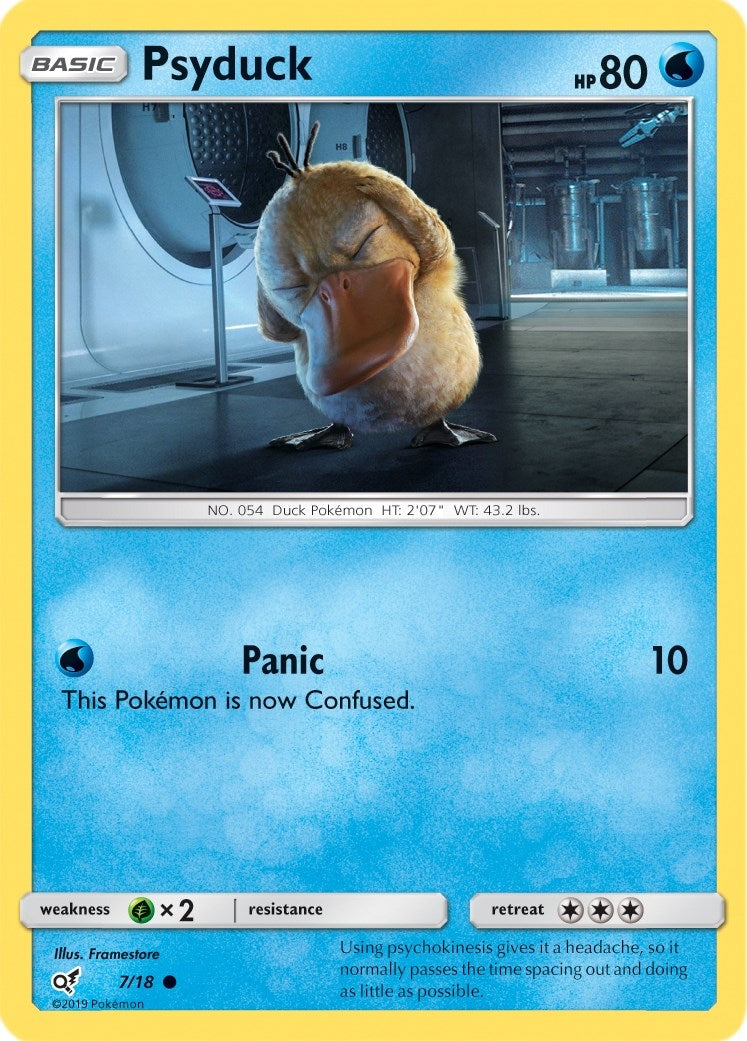 Image for Psyduck (Holo Common) (7/18) (Detective Pikachu) (DEP) - Pokemon