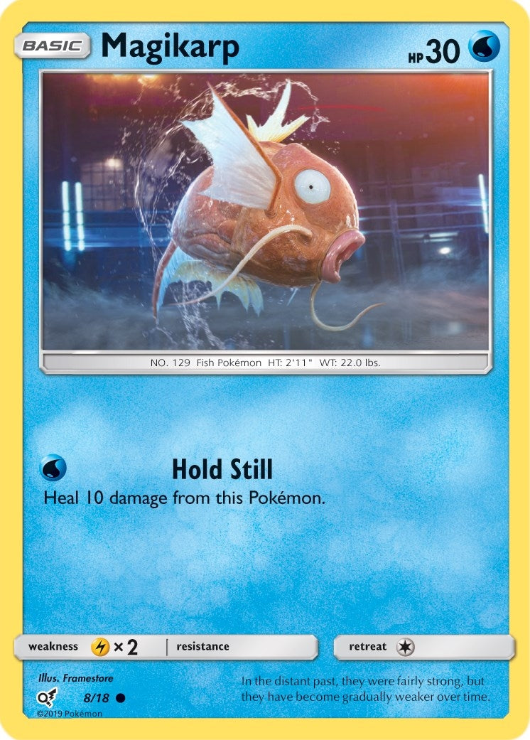 Image for Magikarp (Holo Common) (8/18) (Detective Pikachu) (DEP) - Pokemon