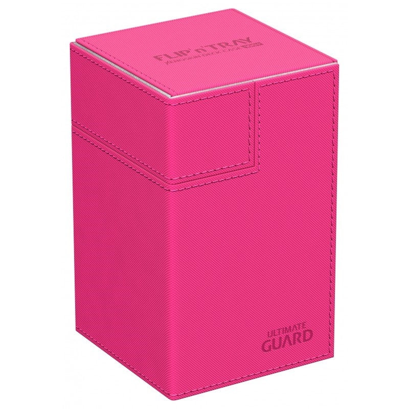 Image for Flip 'n' Tray Deck Case XenoSkin - Pink (Holds 100+) - Deck Boxes