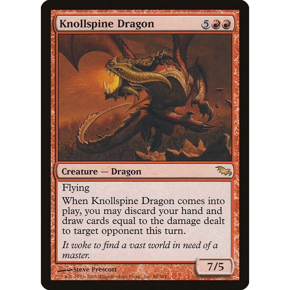 Knollspine Dragon (98) (Shadowmoor) - PokeBox USA
