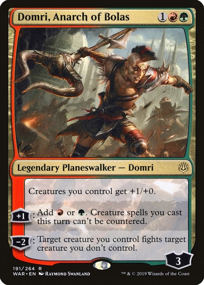 Domri, Anarch of Bolas (191) (War of the Spark) - PokeBox USA