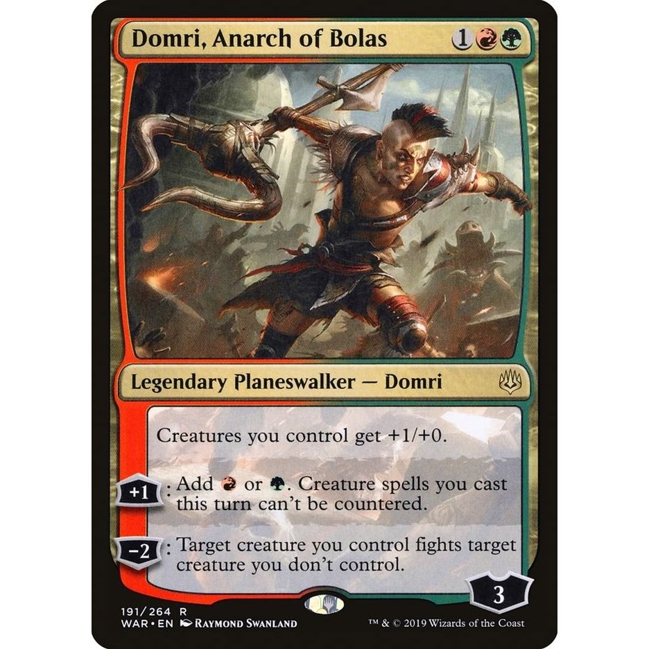 Domri, Anarch of Bolas (191) (War of the Spark) - PokeBox USA