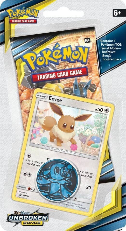 Image for Unbroken Bonds Single Pack Blister [Eevee] - Pokemon