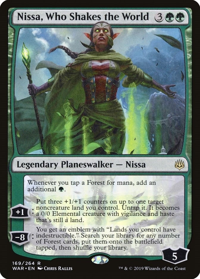 Nissa, Who Shakes the World (169) (War of the Spark) - PokeBox USA
