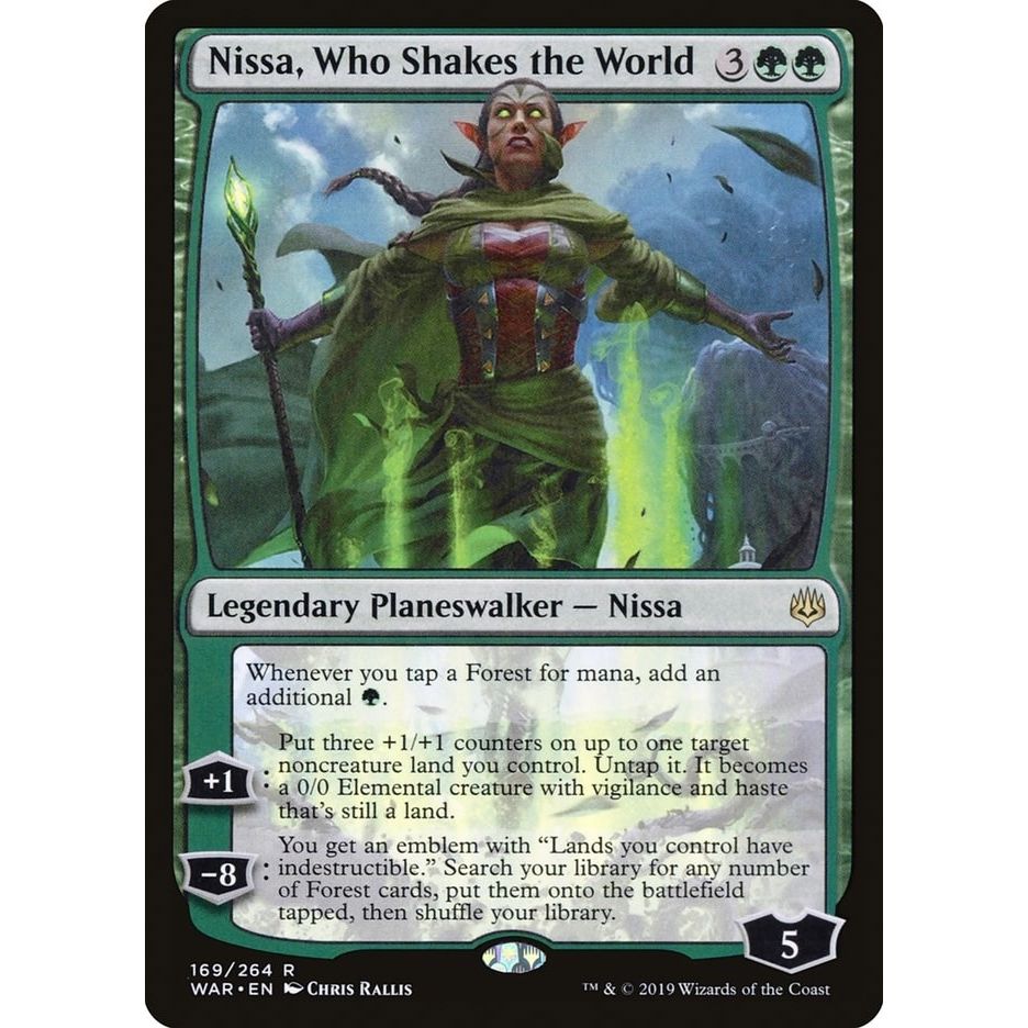 Nissa, Who Shakes the World (169) (War of the Spark) - PokeBox USA