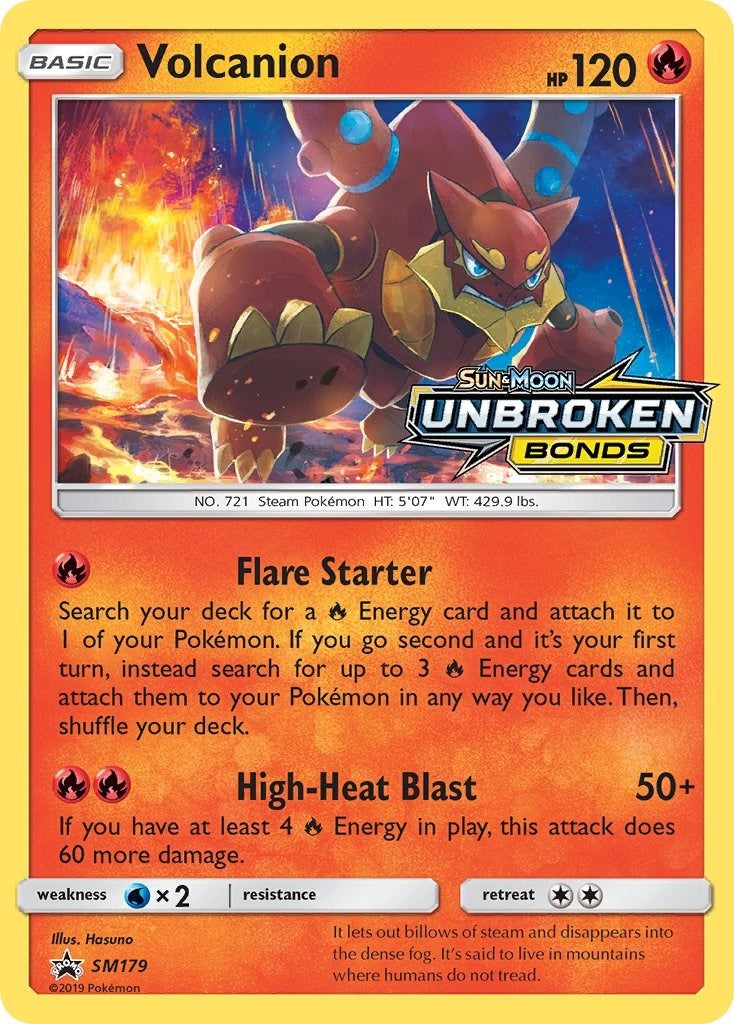Image for Volcanion - SM179 (Prerelease) (SM179) (SM Promos) (SMP) - Pokemon