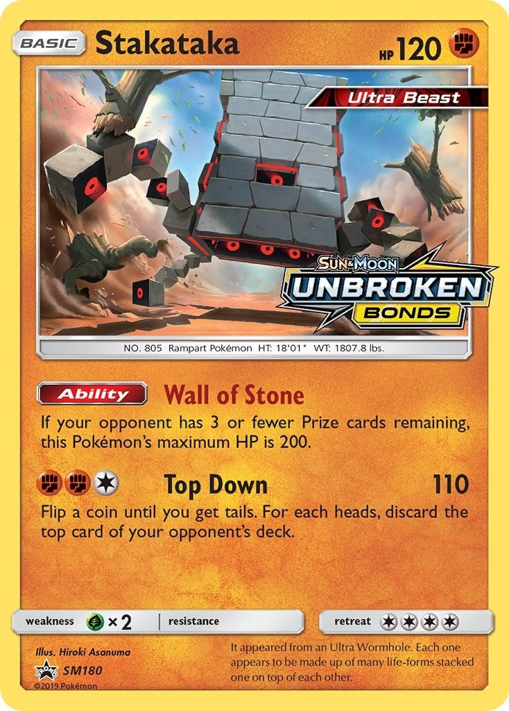 Image for Stakataka - SM180 (Prerelease) (SM180) (SM Promos) (SMP) - Pokemon