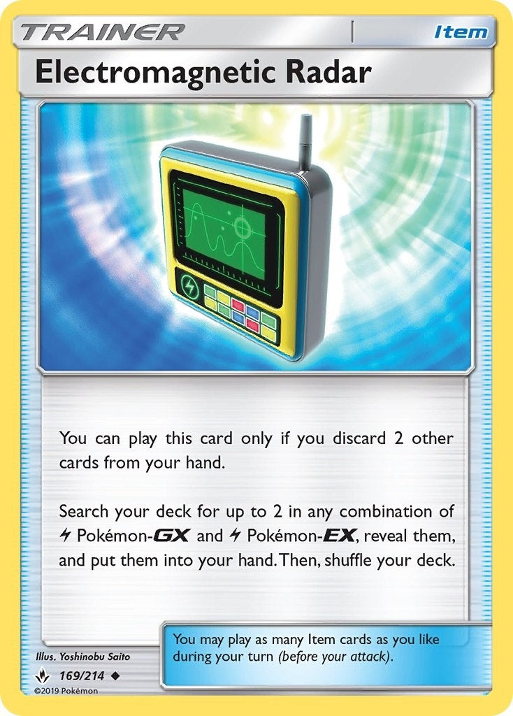 Image for Electromagnetic Radar (169/214) (SM - Unbroken Bonds) (SM10) - Pokemon