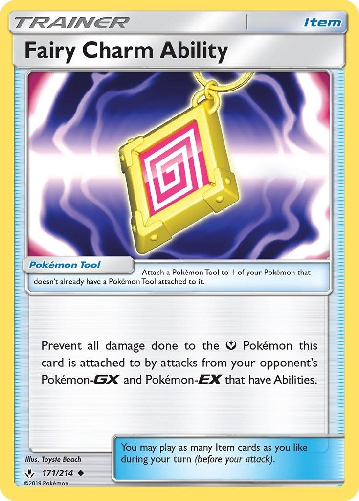 Image for Fairy Charm Ability (171/214) (SM - Unbroken Bonds) (SM10) - Pokemon