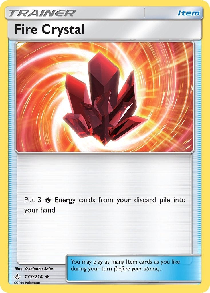 Image for Fire Crystal (173/214) (SM - Unbroken Bonds) (SM10) - Pokemon