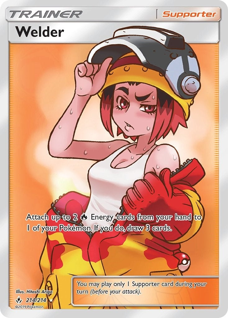 Image for Welder (Full Art) (214/214) (SM - Unbroken Bonds) (SM10) - Pokemon