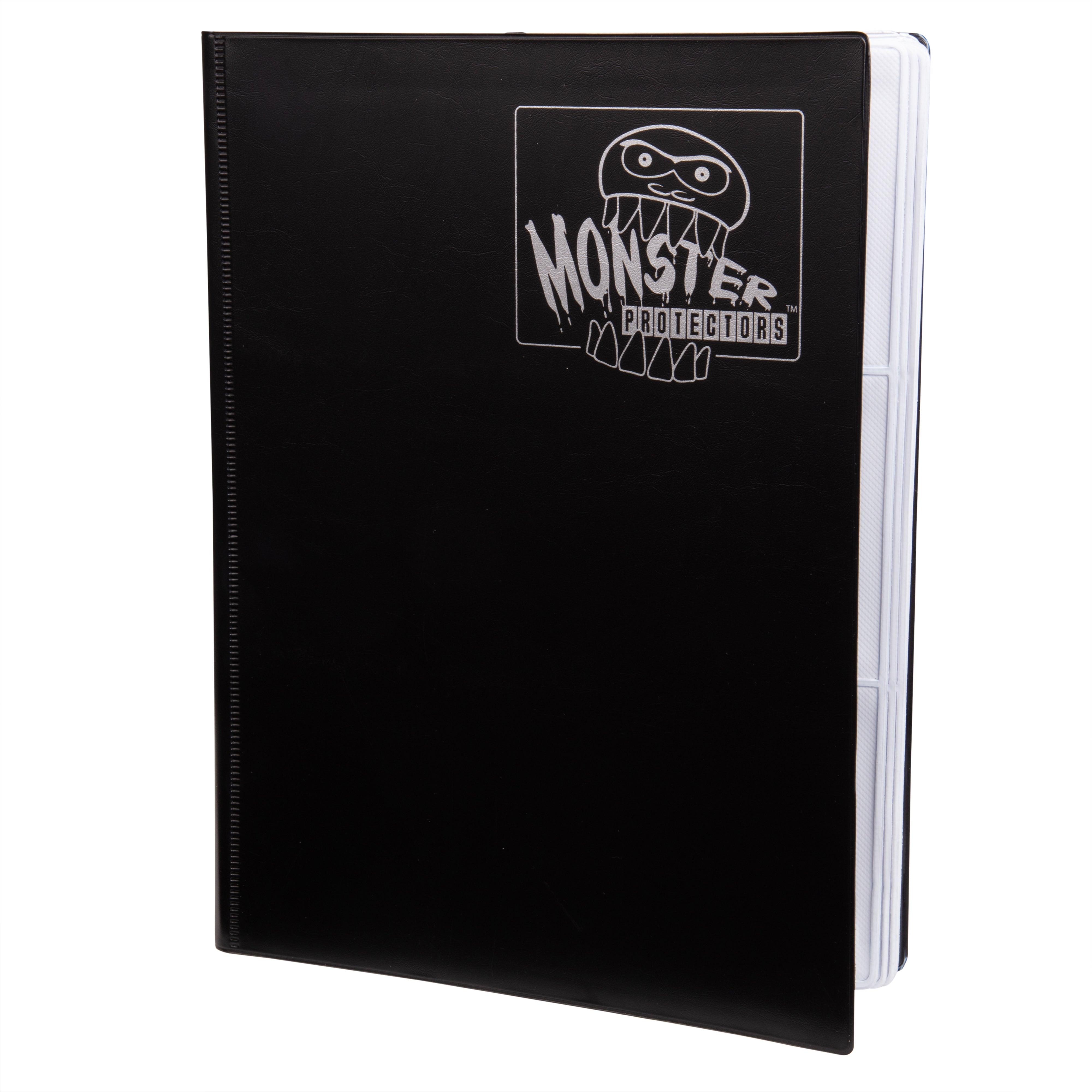 Image for Binder - 9-Pocket Side-Loading - Black with White Pages - Storage Albums