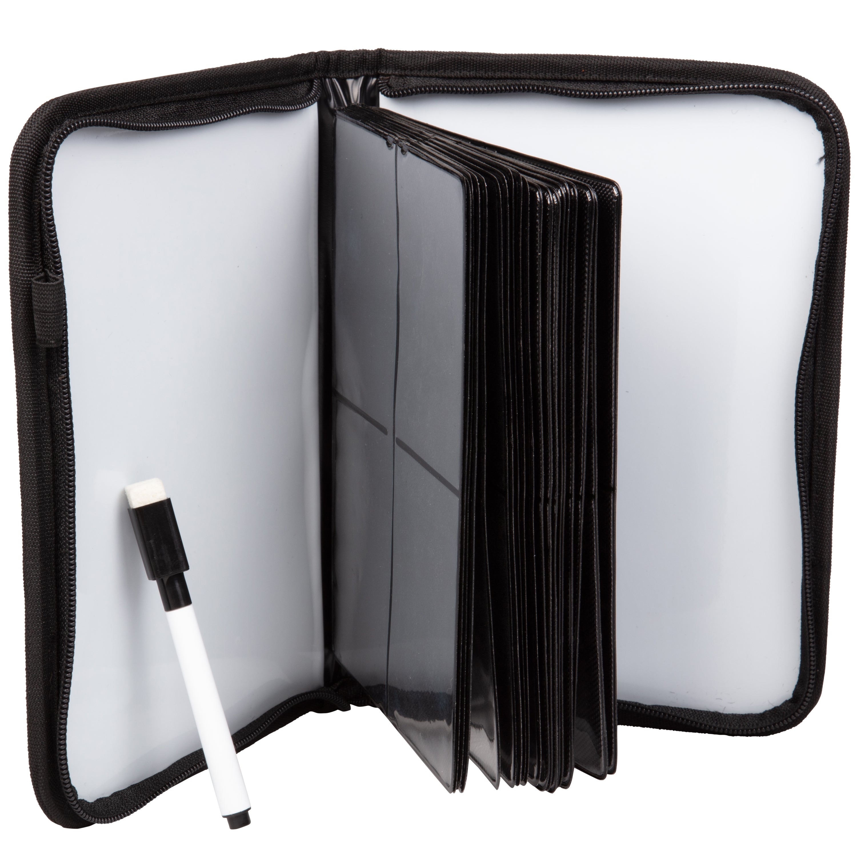 Image for Deluxe Side-Loading Trading Card Binder - Black - Storage Albums