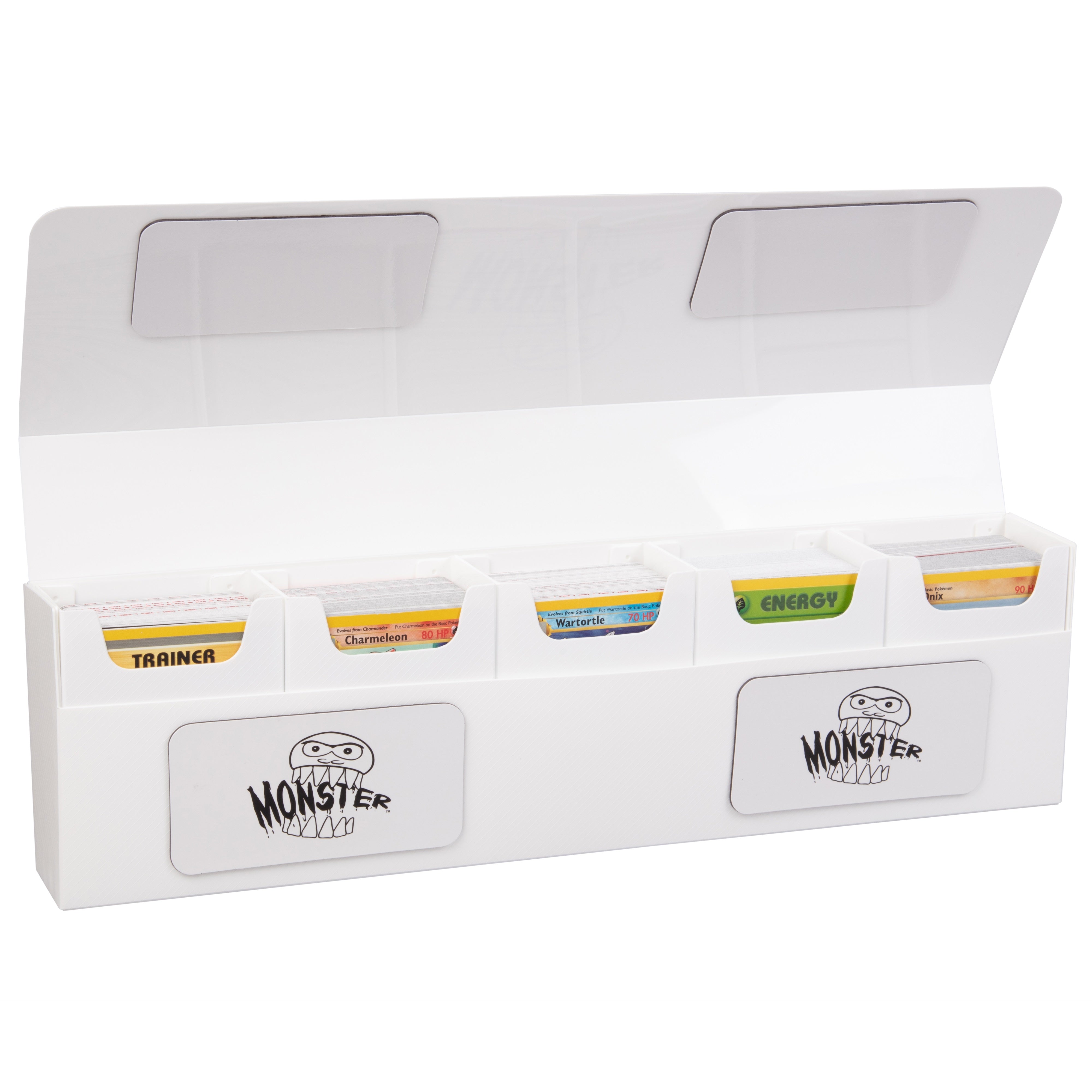 Image for Hydra Mega - 5 Compartment Deck Box - White (Holds 375) - Deck Boxes