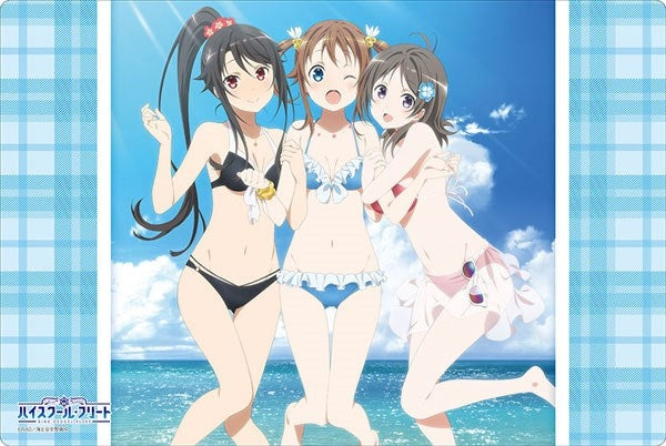 Image for Bushiroad Rubber Mat Collection Vol.320: High School Fleet - Akeno, Mashiro & Moeka - Playmats