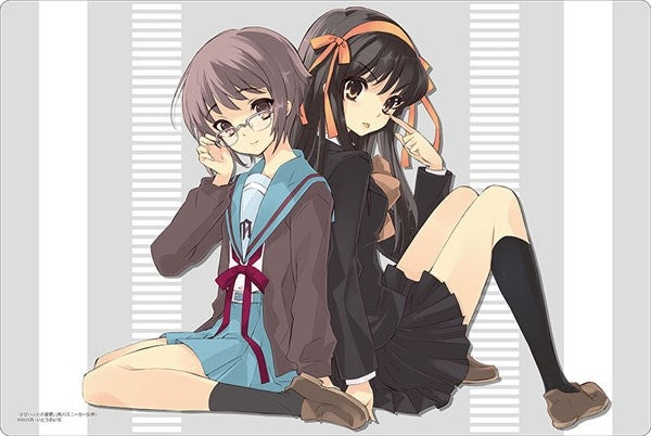 Image for Bushiroad Rubber Mat Collection Vol.307: Kadokawa Sneaker Bunko - The Melancholy of Haruhi Suzumiya - Haruhi & Nagato - Playmats