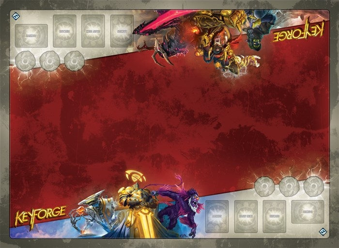Image for KeyForge: Architect's Vault Two-Player Gamemat - Playmats