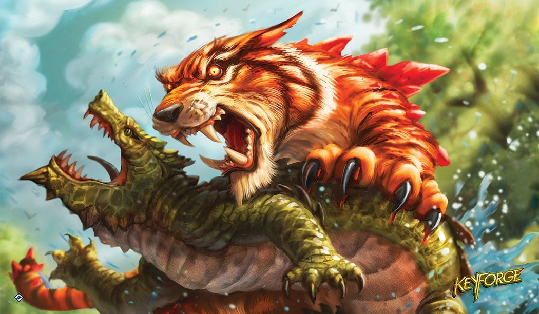 Image for KeyForge: Mighty Tiger Playmat - Playmats